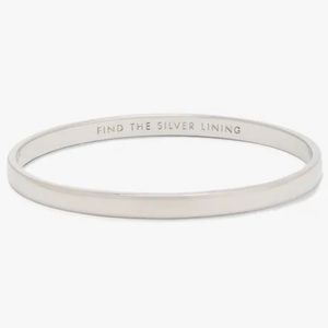 🩶Silver Lining Idiom Bracelet ⛅️